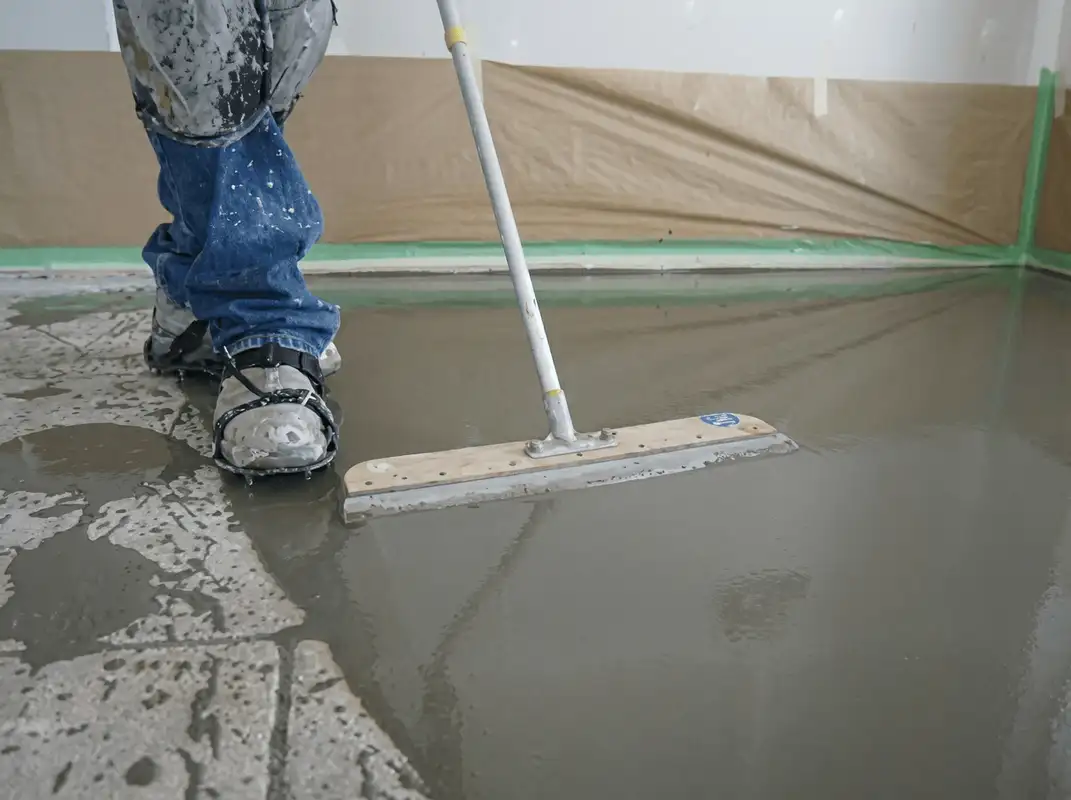 Uneven floor being professionally repaired in Anchorage, AK